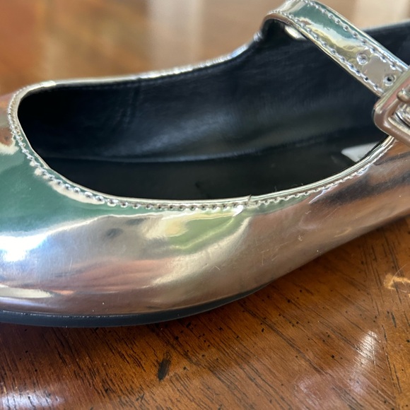 Chrome Mary Jane Flat - Picture 5 of 7